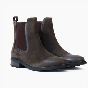 Thursday Duchess Boots Dark Olive Suede